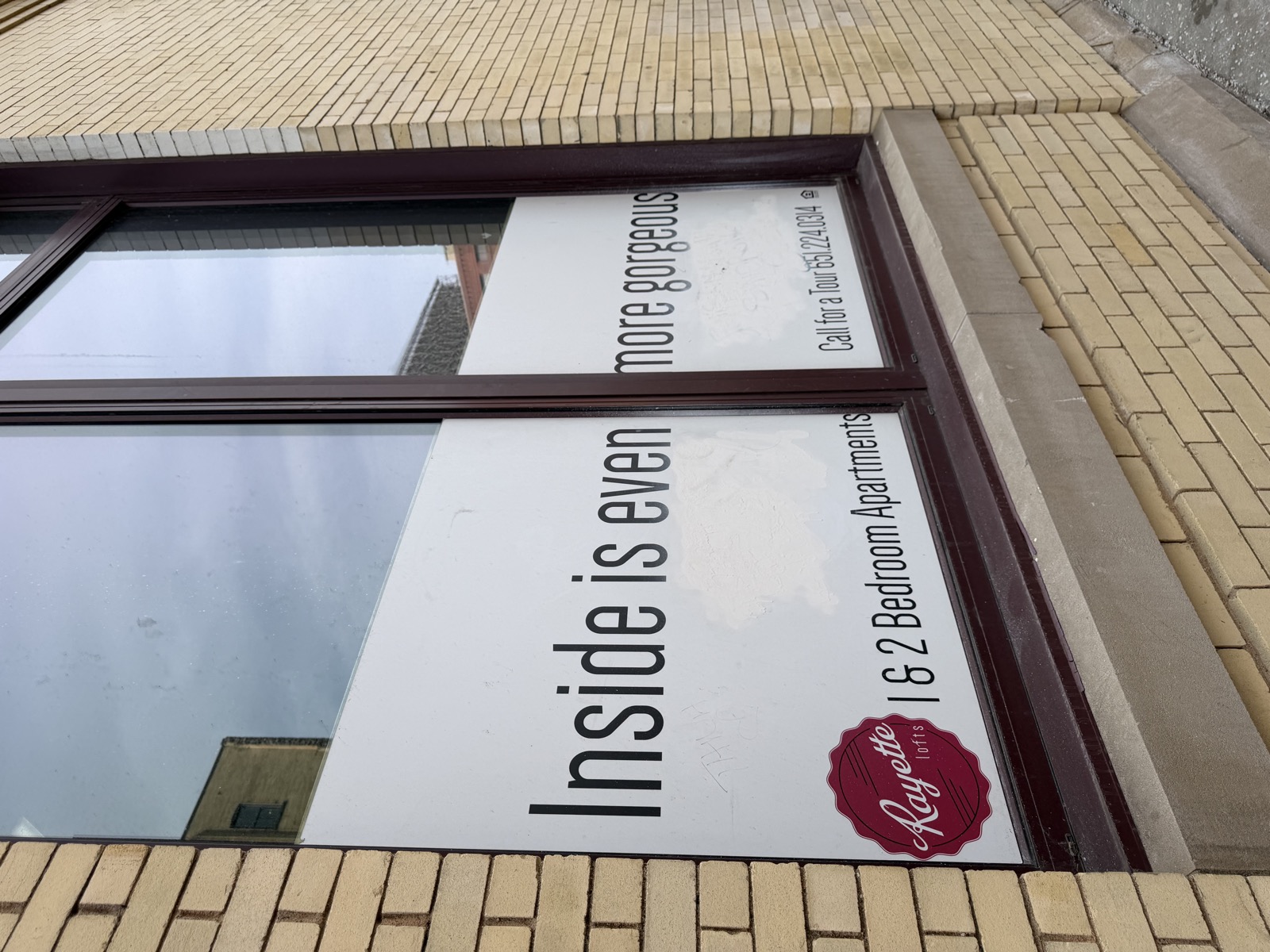 East Exterior - Sign